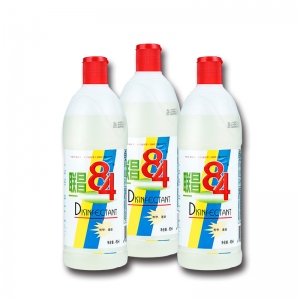 醫用84消毒液和艾葉消毒液能同時使用嗎？